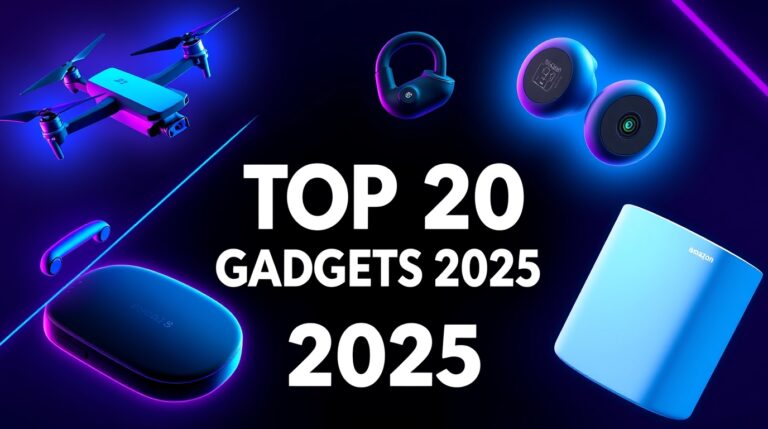 Top 20 Tech Gadgets 2025