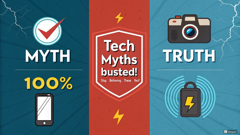 Debunking Common Technology Myths: Stop Believing These Tech Fairy Tales!