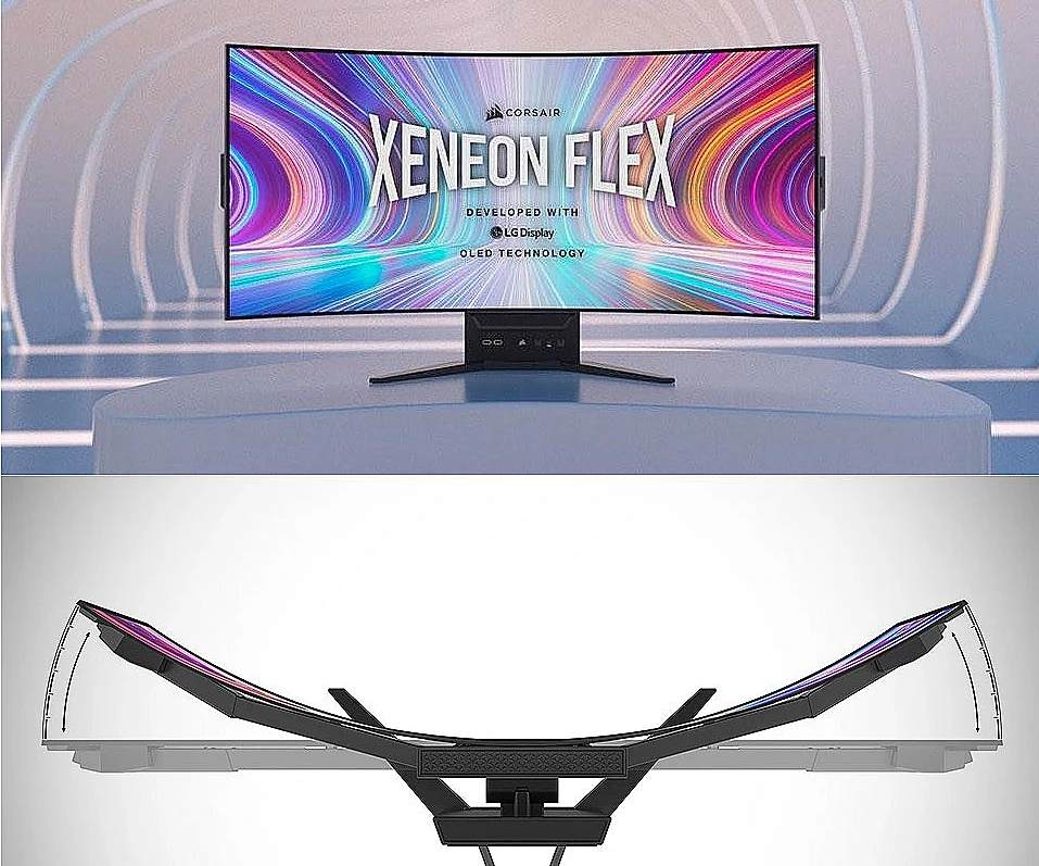 Zenon Flex: The Bendable Monitor That’s Basically a Yoga Instructor